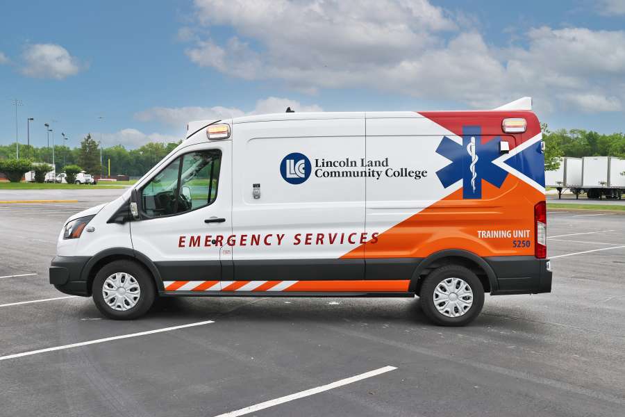 Photo of LLCC unit side view