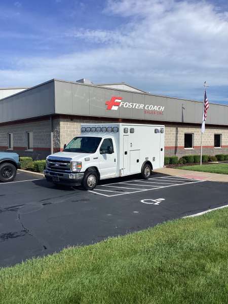Photo of Advance EMS Outside in natural light.