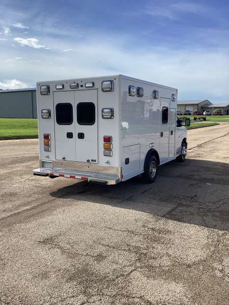 Photo of Advance EMS Outside in natural light.