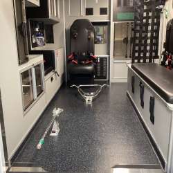 Photo of Advance EMS interior view.