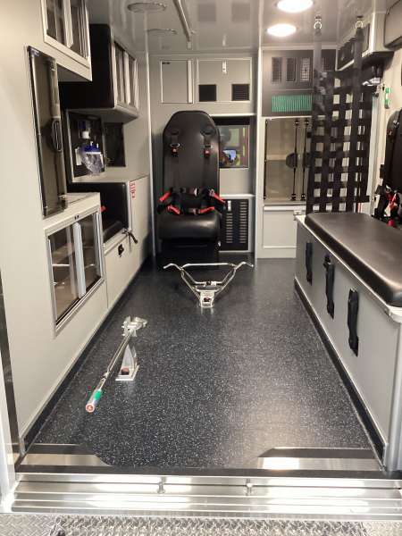 Photo of Advance EMS interior view.