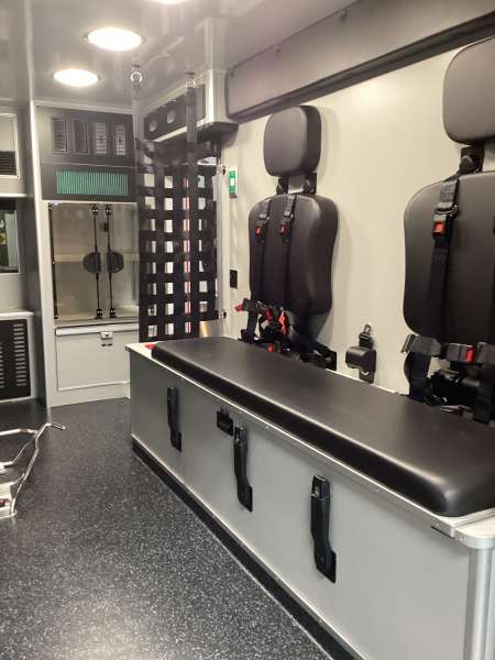 Photo of Advance EMS interior view.