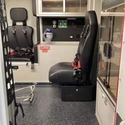 Photo of Advance EMS interior view.