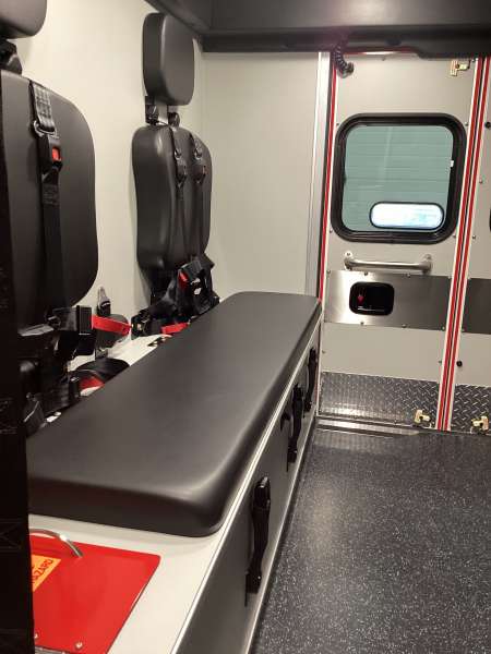 Photo of Advance EMS interior view.