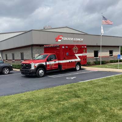 Byron Fire Department Exterior shot of a new delivery