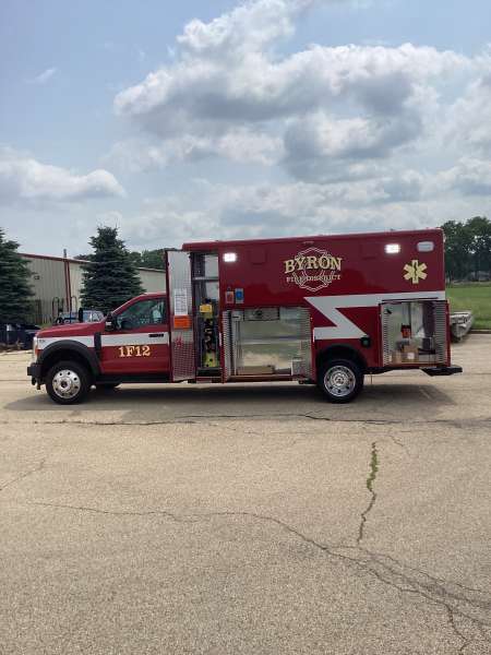 Photo of Byron Fire Department Exterior shot of a new delivery