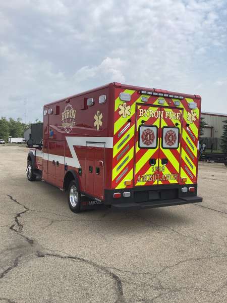 Photo of Byron Fire Department Exterior shot of a new delivery