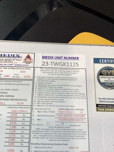 Photo of New Delivery A-Tec 23-Medix Transit Crystal Lake