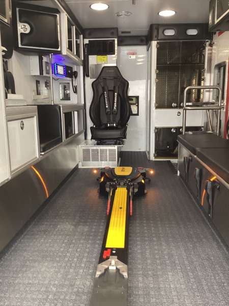 Photo of Chippewa Remount interior view of new delivery.