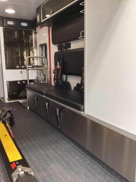 Photo of Chippewa Remount interior view of new delivery.