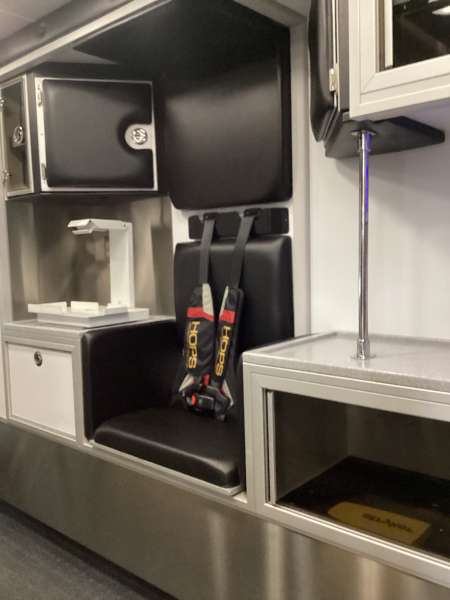 Photo of Chippewa Remount interior view of new delivery.