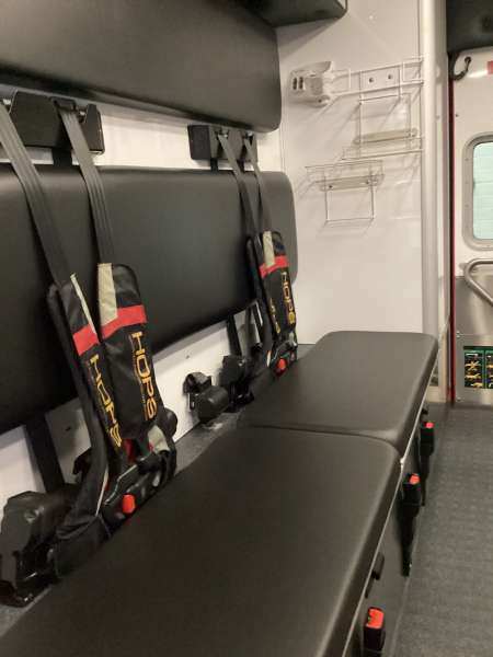 Photo of Chippewa Remount interior view of new delivery.