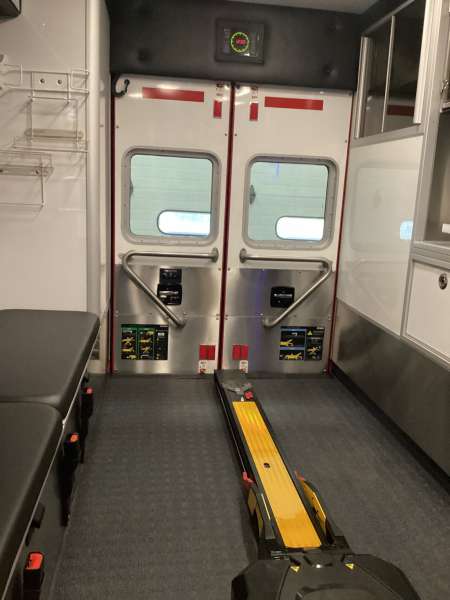 Photo of Chippewa Remount interior view of new delivery.