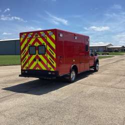 Photo of Epworth Fire Department New Delivery outside view.
