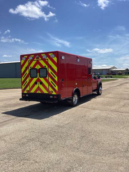 Photo of Epworth Fire Department New Delivery outside view.