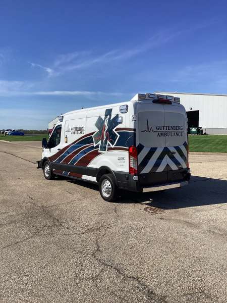 Photo of Guttenberg Fire Department Ambulance Exterior