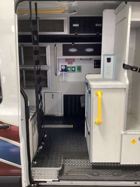 Photo of Guttenberg Fire Department Ambulance Interior