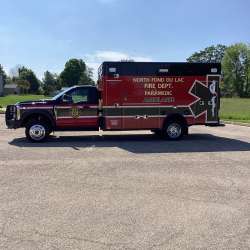 Photo of North Fond Du Lac Fire Depart. Side View