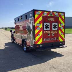 Photo of North Fond Du Lac Fire Depart. Side Back View