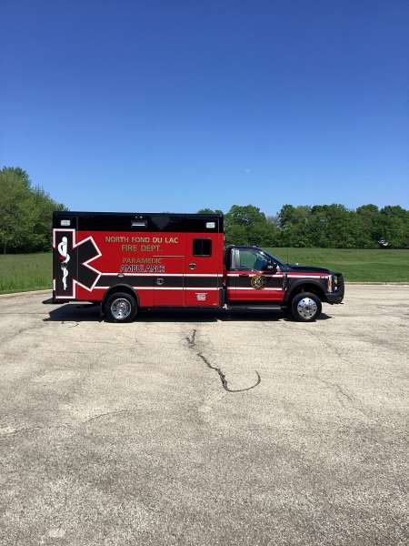 Photo of North Fond Du Lac Fire Depart. Side View 2