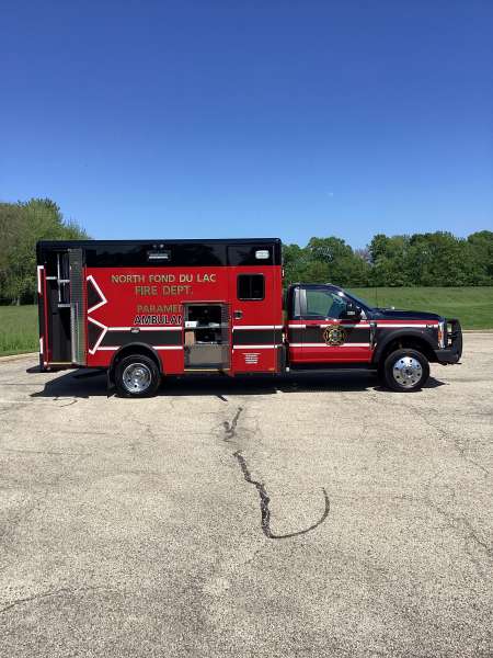 Photo of North Fond Du Lac Fire Depart. Side View 2 Opened