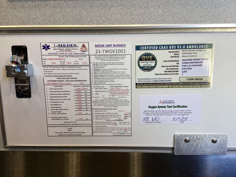 Photo of A-Tec Ambulance Service VIN