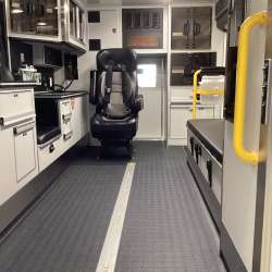 Photo of Logan County Paramedics Ambulance Interior View 1