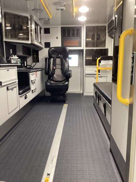 Photo of Logan County Paramedics Ambulance Interior View 1