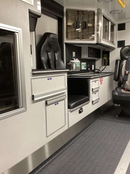 Photo of Logan County Paramedics Ambulance Interior View 3