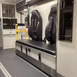 Photo of Logan County Paramedics Ambulance Interior View 2