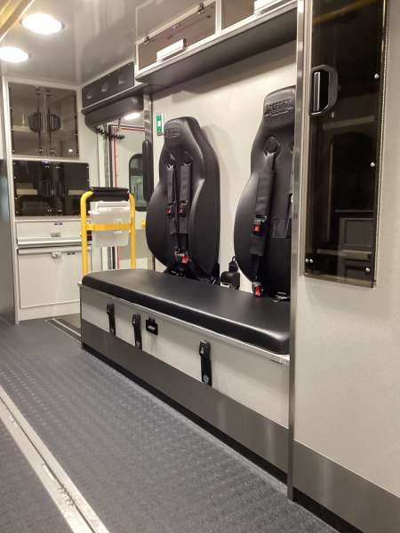 Photo of Logan County Paramedics Ambulance Interior View 2