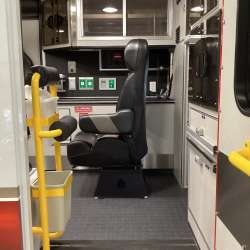 Photo of Logan County Paramedics Ambulance Interior View 4