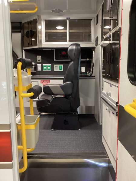 Photo of Logan County Paramedics Ambulance Interior View 4