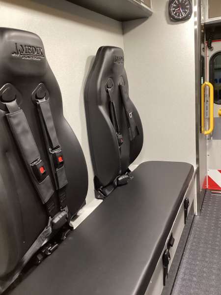 Photo of Logan County Paramedics Ambulance Interior View 7