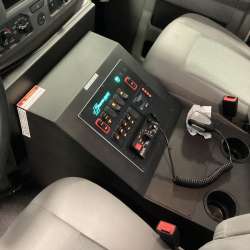 Photo of Logan County Paramedics Ambulance Interior View Console