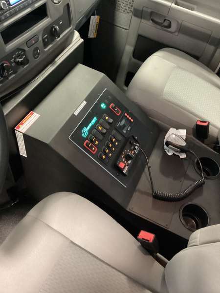 Photo of Logan County Paramedics Ambulance Interior View Console