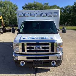 Photo of Logan County Paramedics Ambulance Front Row