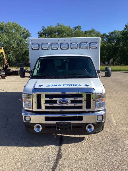 Photo of Logan County Paramedics Ambulance Front Row