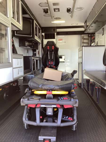 Photo of Joliet Fire Ambulance Interior View