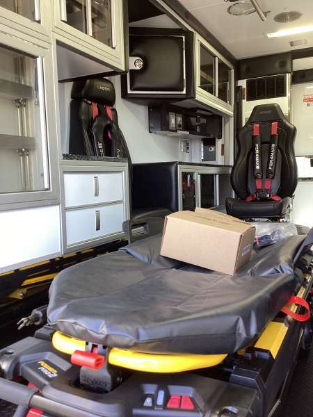 Photo of Joliet Fire Ambulance Interior View 2