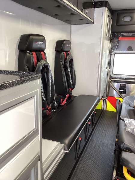 Photo of Joliet Fire Ambulance Interior View 7