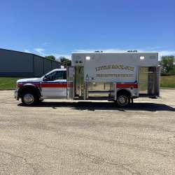 Photo of Little Rock Fox Fire Protection Dist. Ambulance Side View Opened