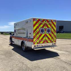 Photo of Little Rock Fox Fire Protection Dist. Ambulance Side Back View