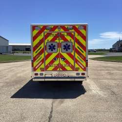 Photo of Little Rock Fox Fire Protection Dist. Ambulance Back View