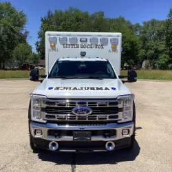 Photo of Little Rock Fox Fire Protection Dist. Ambulance Front View