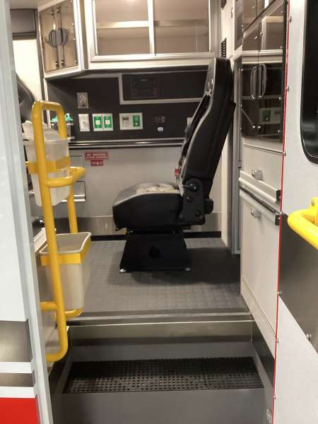 Photo of Earlville Fire Protection Dist. Ambulance Interior View 4