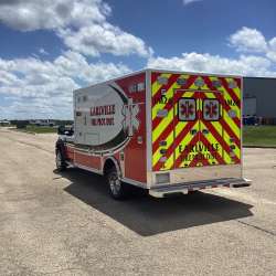 Photo of Earlville Fire Protection Dist. Ambulance Side Back View
