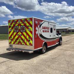 Photo of Earlville Fire Protection Dist. Ambulance Side Back View 2