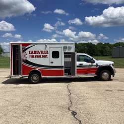 Photo of Earlville Fire Protection Dist. Ambulance Side Opened View 2