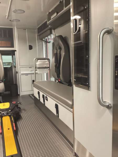 Photo of Village of Posen Ambulance Interior View 6